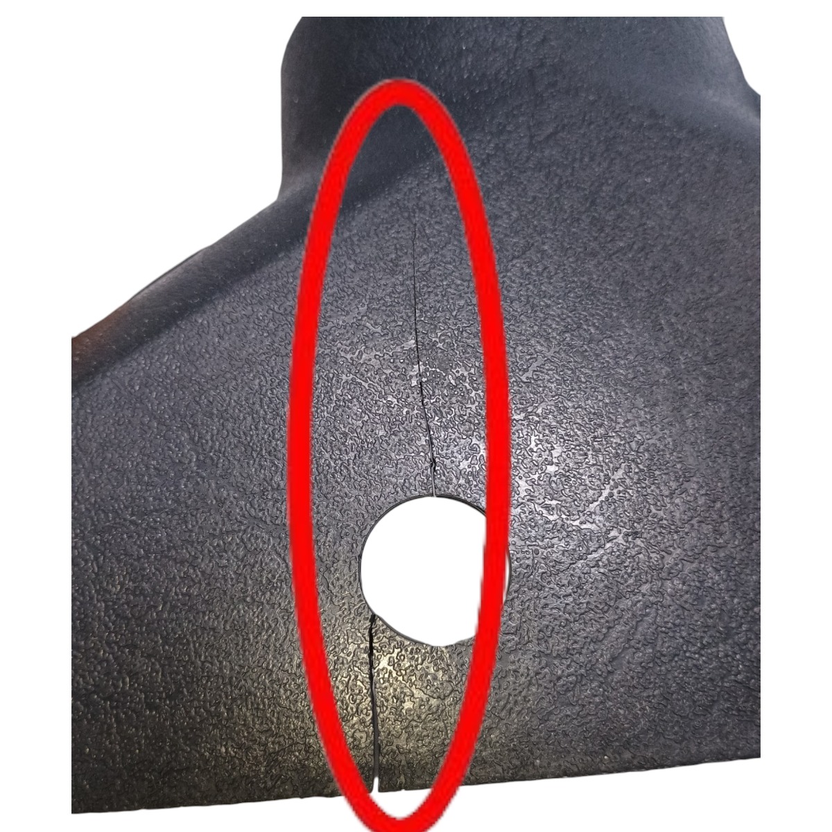 Moldura Coluna Direção Vw Gol 1991 Com Detalhe 3