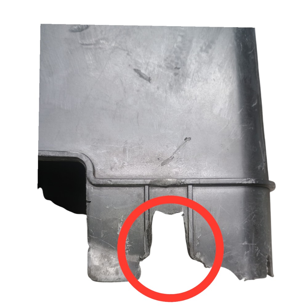 Suporte Caixa Bateria Peugeot 206 2003  *detalhes 9