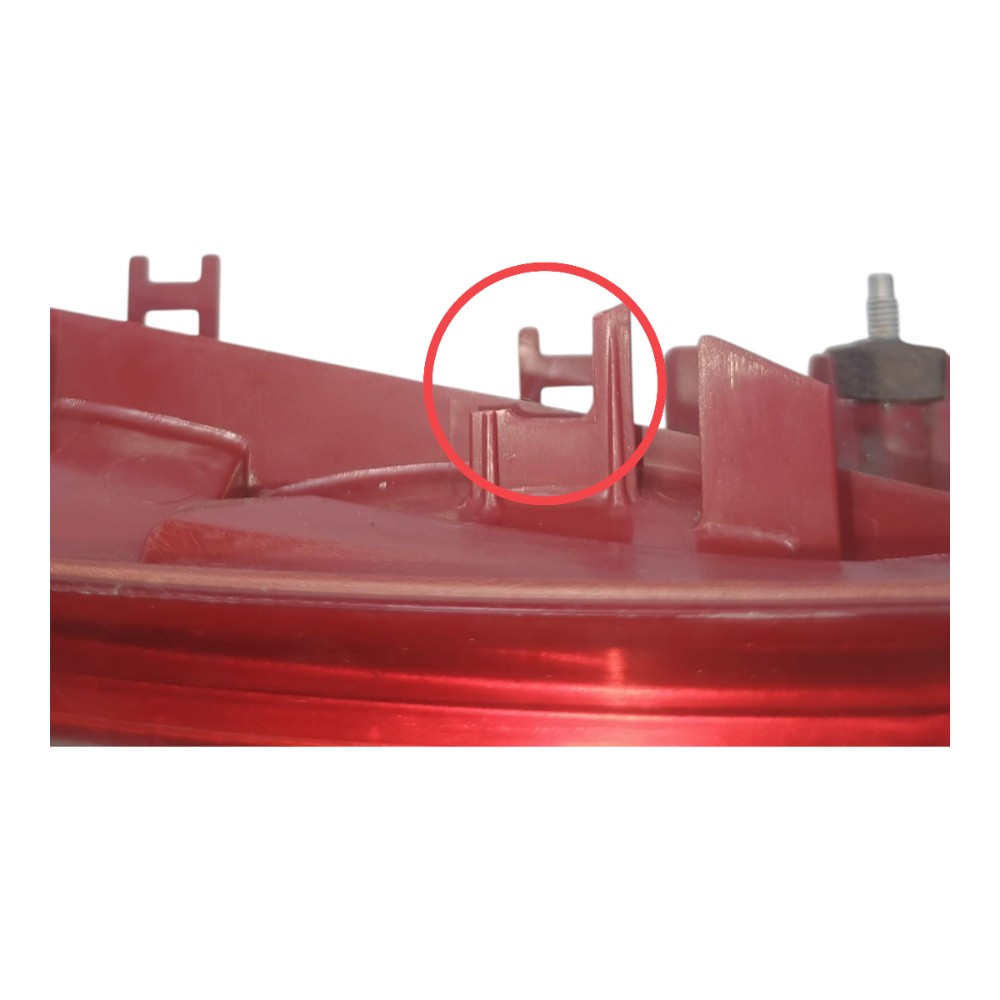 Lanterna Traseira Direita Citroen C3 2003 À 2012 *detalhes  Direito/passageiro 6