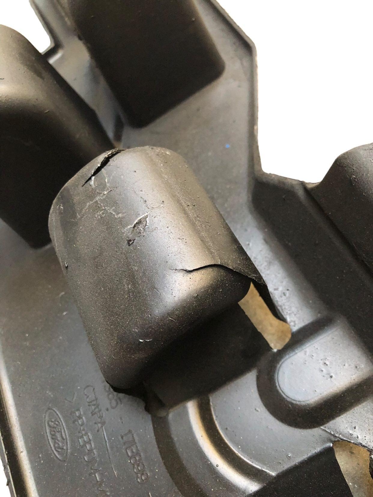 Absorvedor Impacto Para-choque Traseiro Ford Fiesta 2009 2