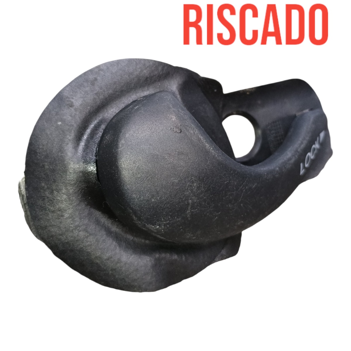 Maçaneta Interna Porta Traseira Esquerda Fiat Siena 2007 Preto Traseira 2