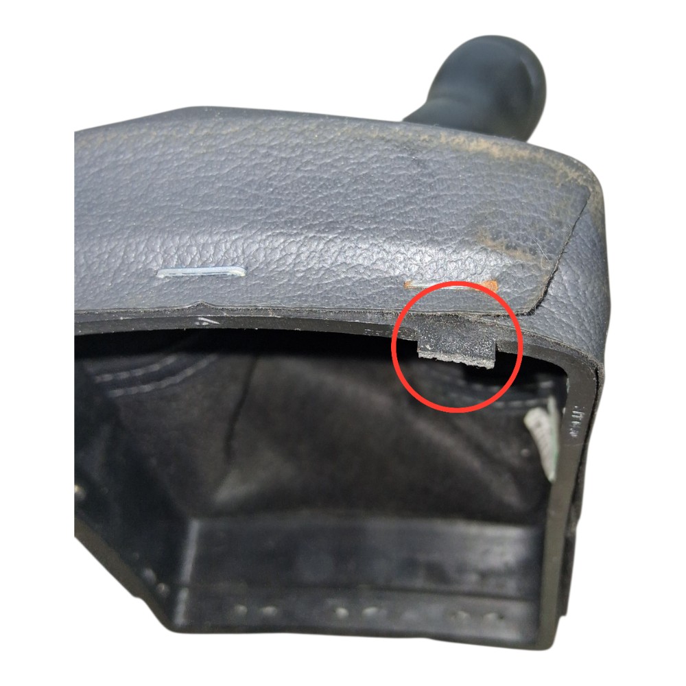 Manopla Alavanca Câmbio Vw Polo Sedan 1.6 2008 *detalhes  Preto 8