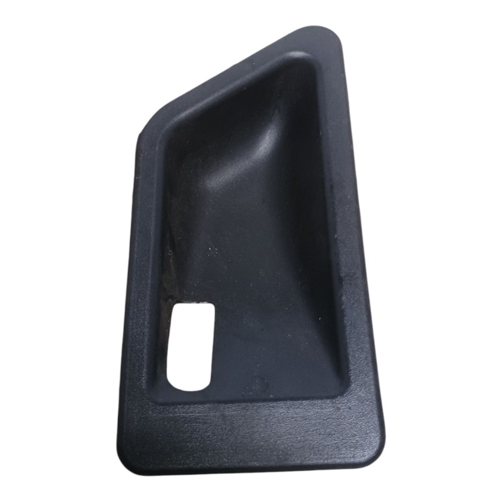 Moldura Maçaneta Interna Porta Tras Dir Fiat Tipo 1993/1997 Preto Traseira 3