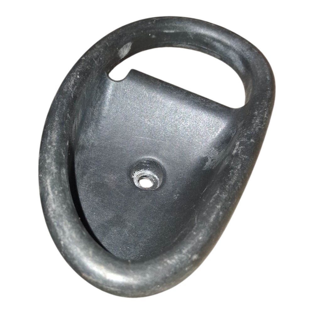 Moldura Maçaneta Interna Porta Direita Fiat Palio 2003/2008 Preto Traseira 3