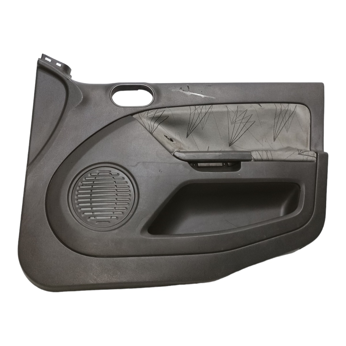 Forro Porta Dianteira Direita Ford Fiesta 2010 Com Detalhe Preto 1