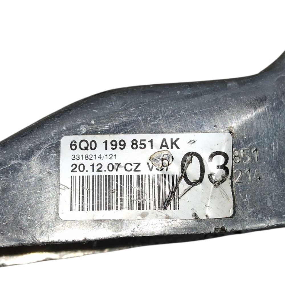 Suporte Coxim Traseiro Câmbio Vw Polo Sedan 2008 6q0199851ak 6