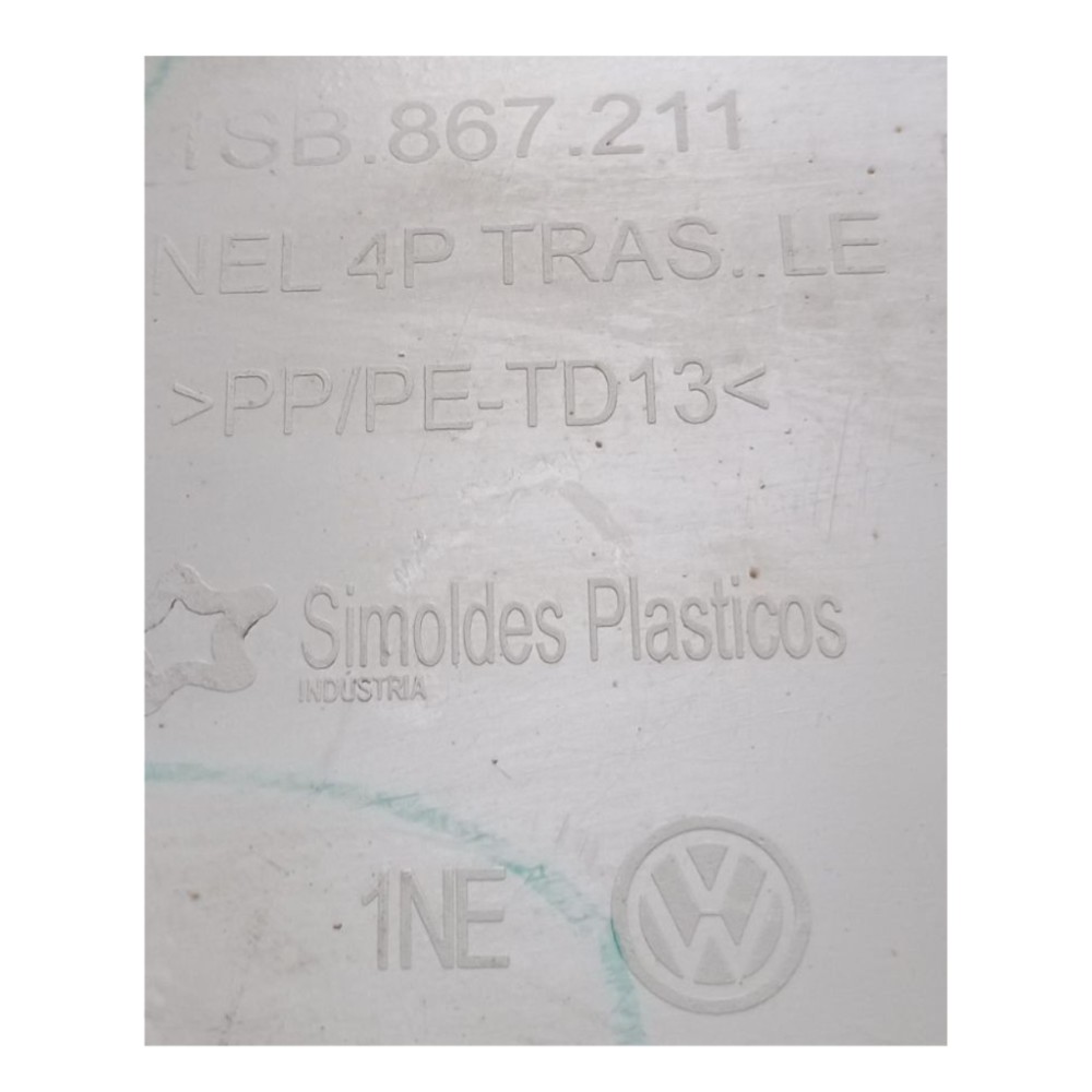 Forro Porta Traseira Esquerda Vw Up 2014 A 2020 3