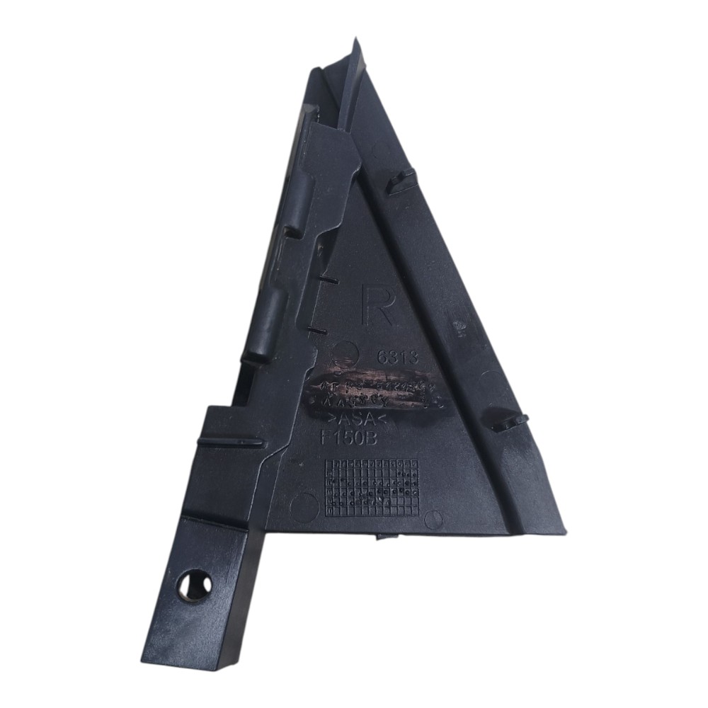 Moldura Porta Traseira Direita Ford New Fiesta sedan mexicano 2011 A 2013 Preto 2
