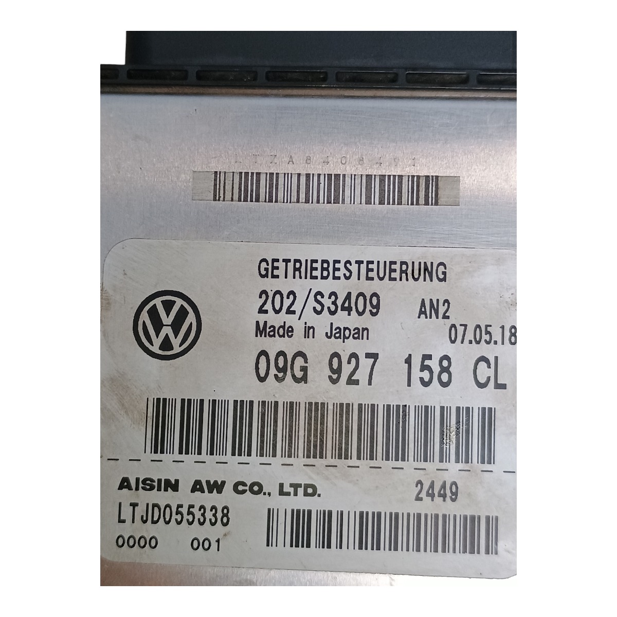 Módulo Câmbio Automático 1.0 Tsi Vw Virtus 2018 09g927158cl 5