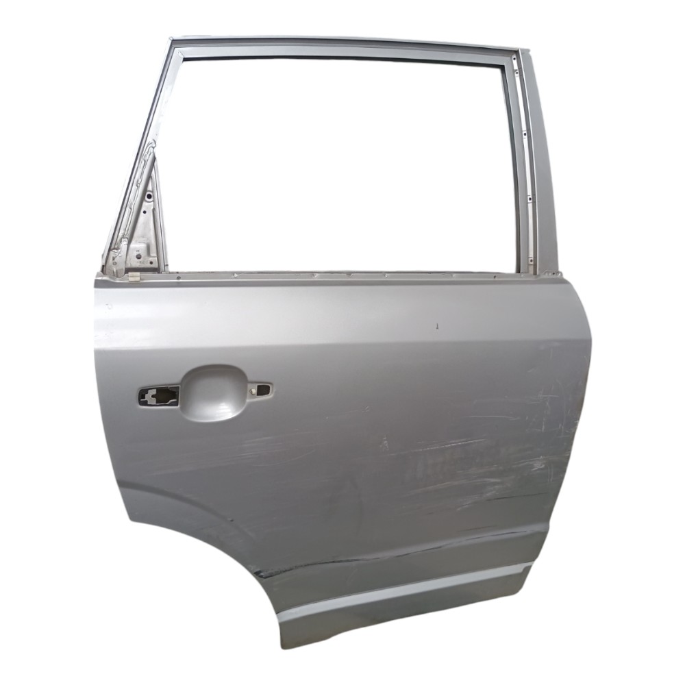 Porta Traseira Direita Gm Captiva 2008 *detalhes  Traseira Direito Prata 1