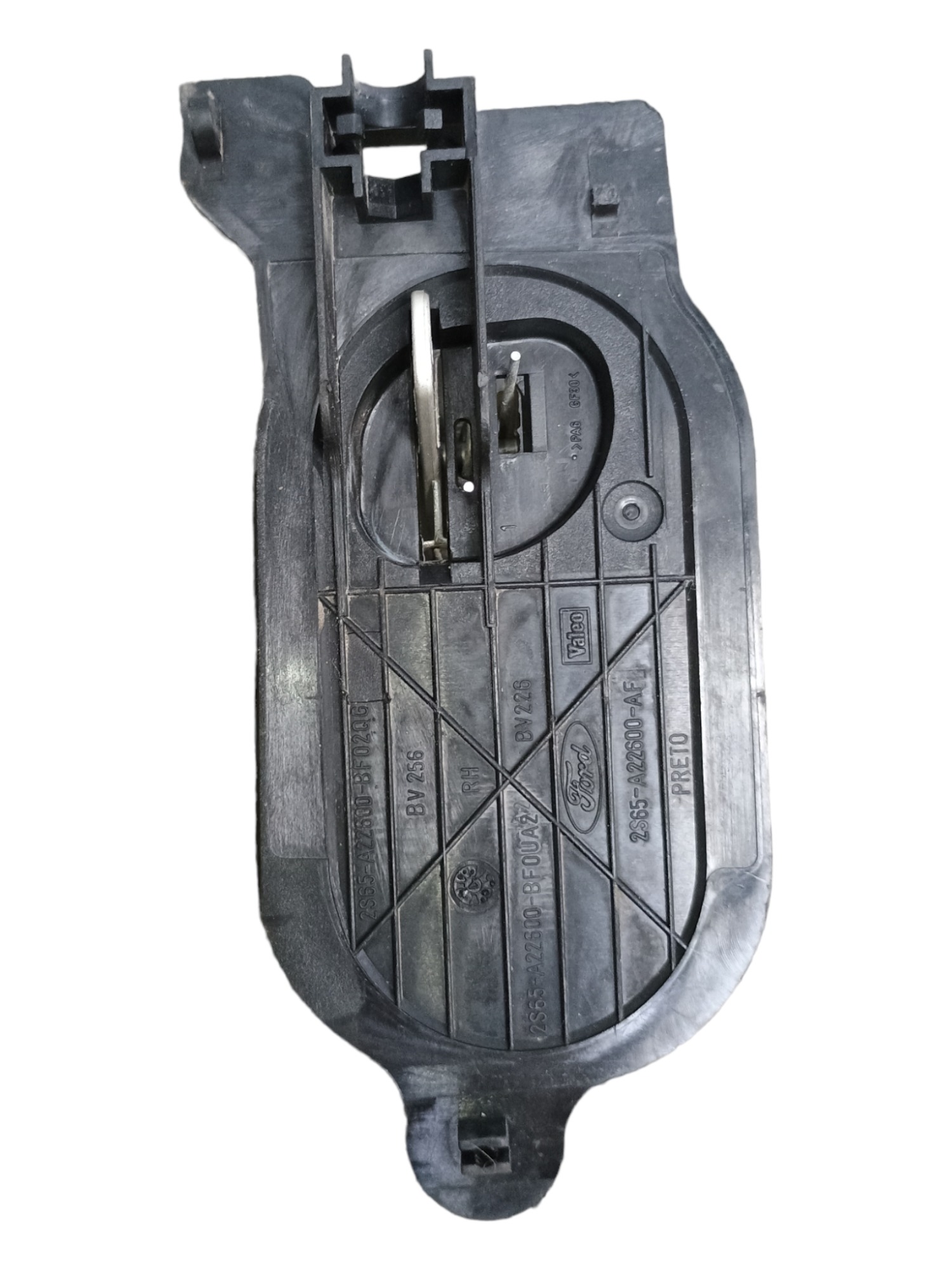 Maçaneta Interna Direita Ford Fiesta 2002 À 2012 2s65a22600 Prata Dianteira/traseira 2