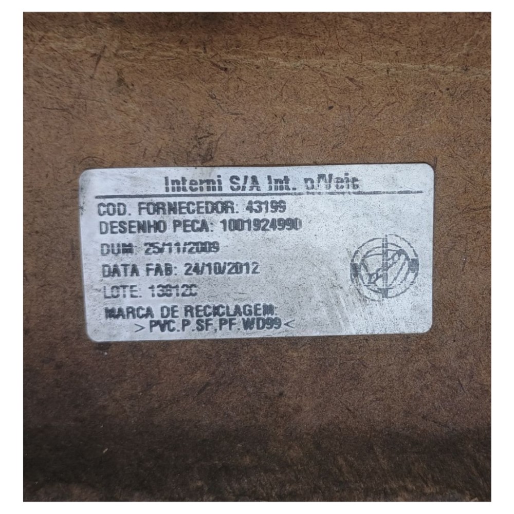 Forro Porta Traseira Direita Fiat Palio 2002 À 2006 *detalhe 7