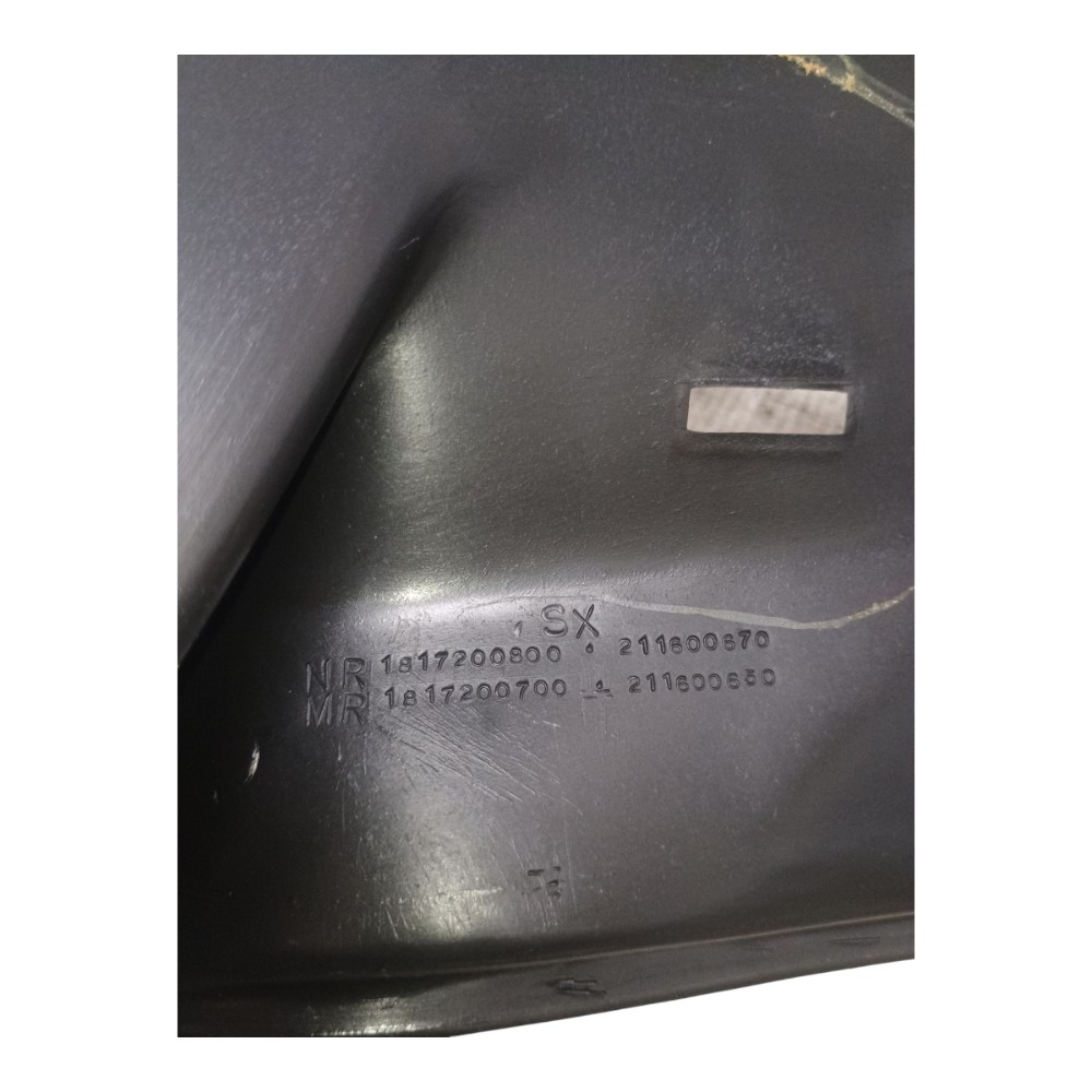 Acabamento Banco Traseiro Esquerdo Fiat Tipo 1993 À 1997  Preto 7