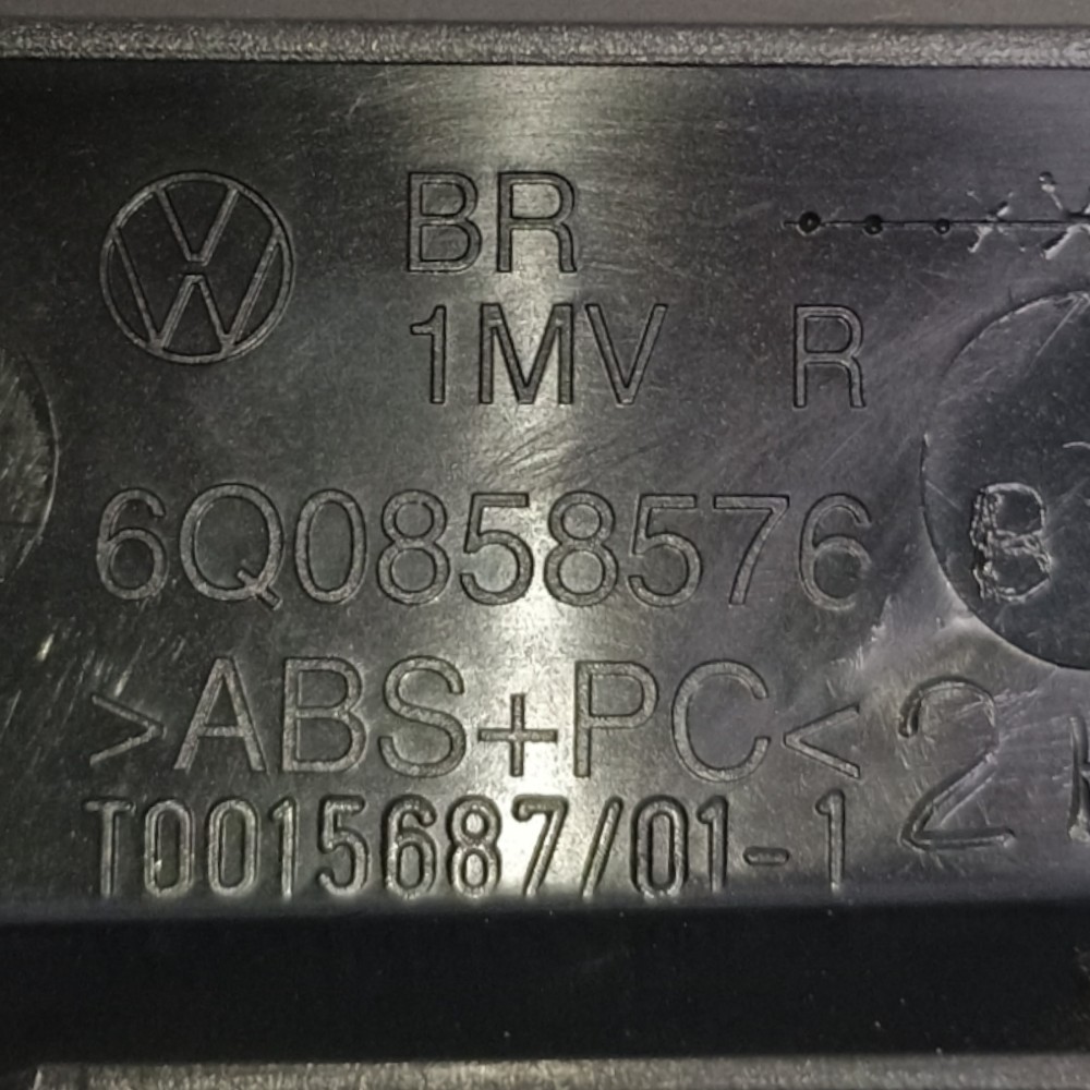 Botao Falso Painel Vw Polo 2014 6q0858576 4