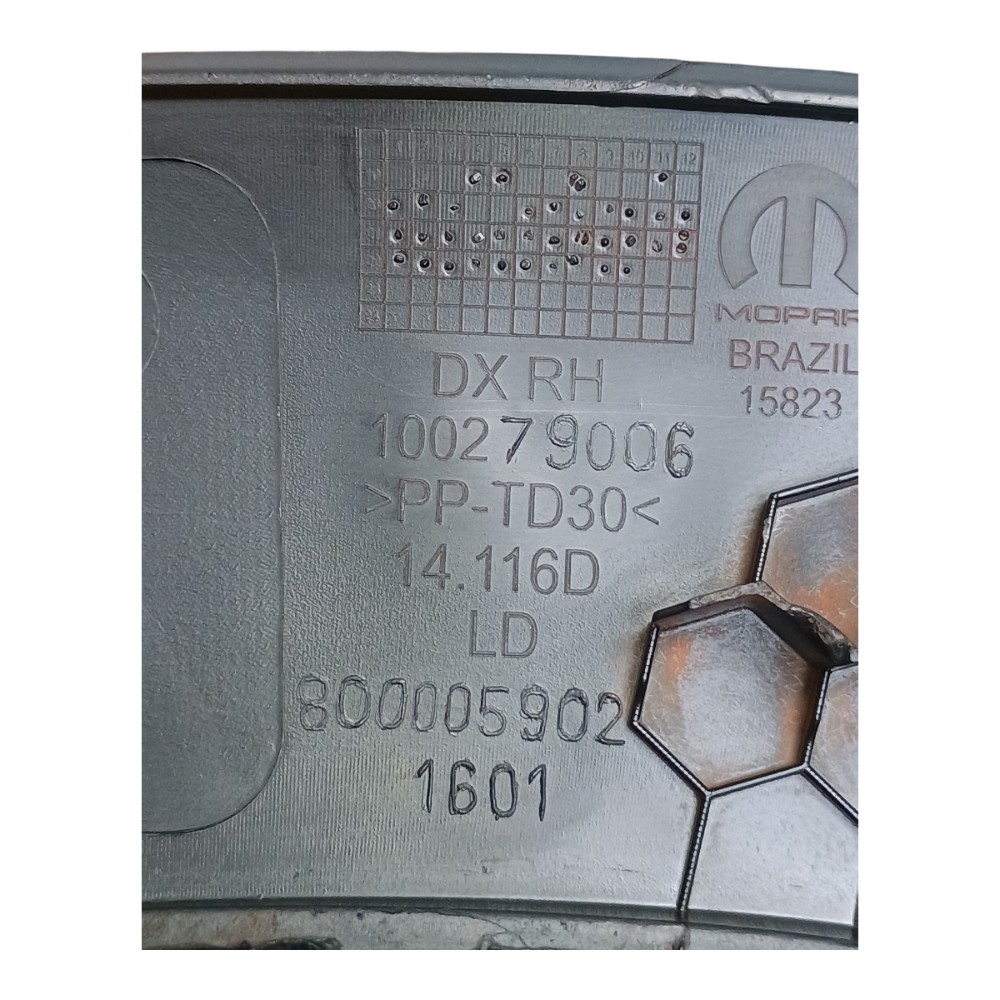 Moldura Paralama Diant Direita Fiat Strada Endurance 2023 6