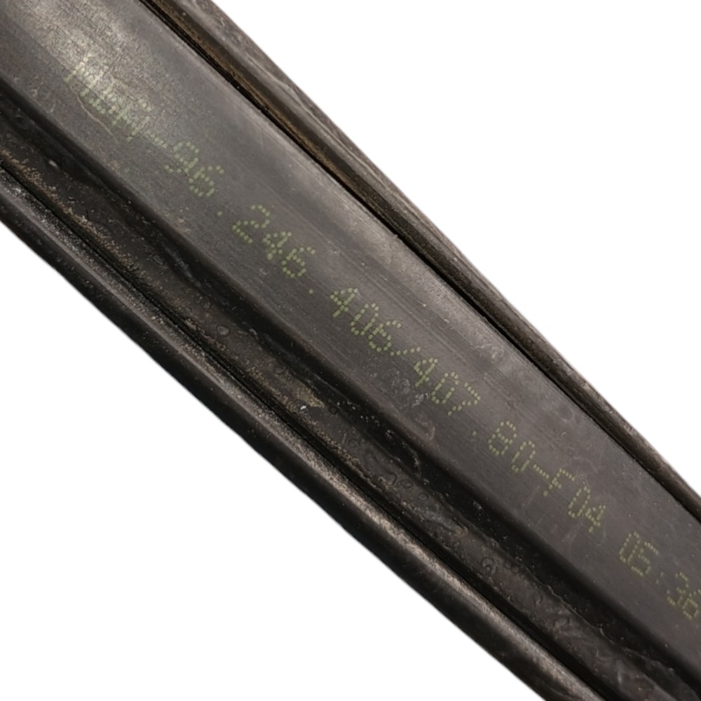 Borracha Guia Vidro Dianteiro Esquerdo Peugeot 207 2010 Preto 3