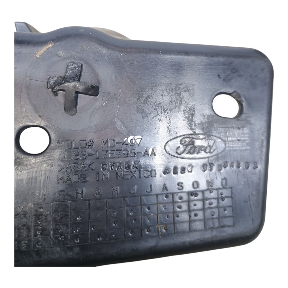 Suporte Parachoque Traseiro Direito New Fiesta sedan mexicano  2011 A 2013 7
