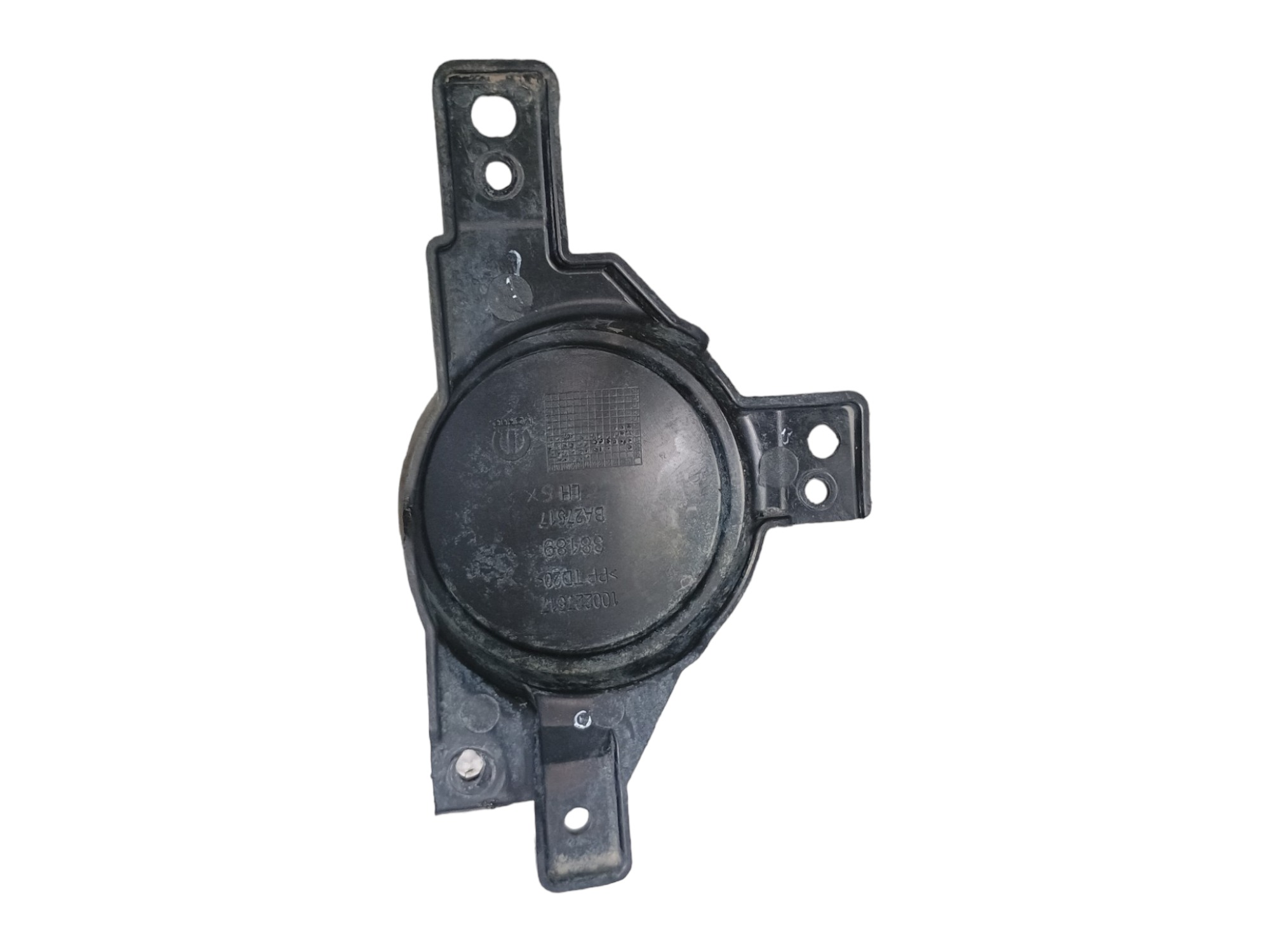 Moldura Tampa Farol Milha Esquerdo Fiat Mobi 2019 100227517 Preto Esquerdo 2