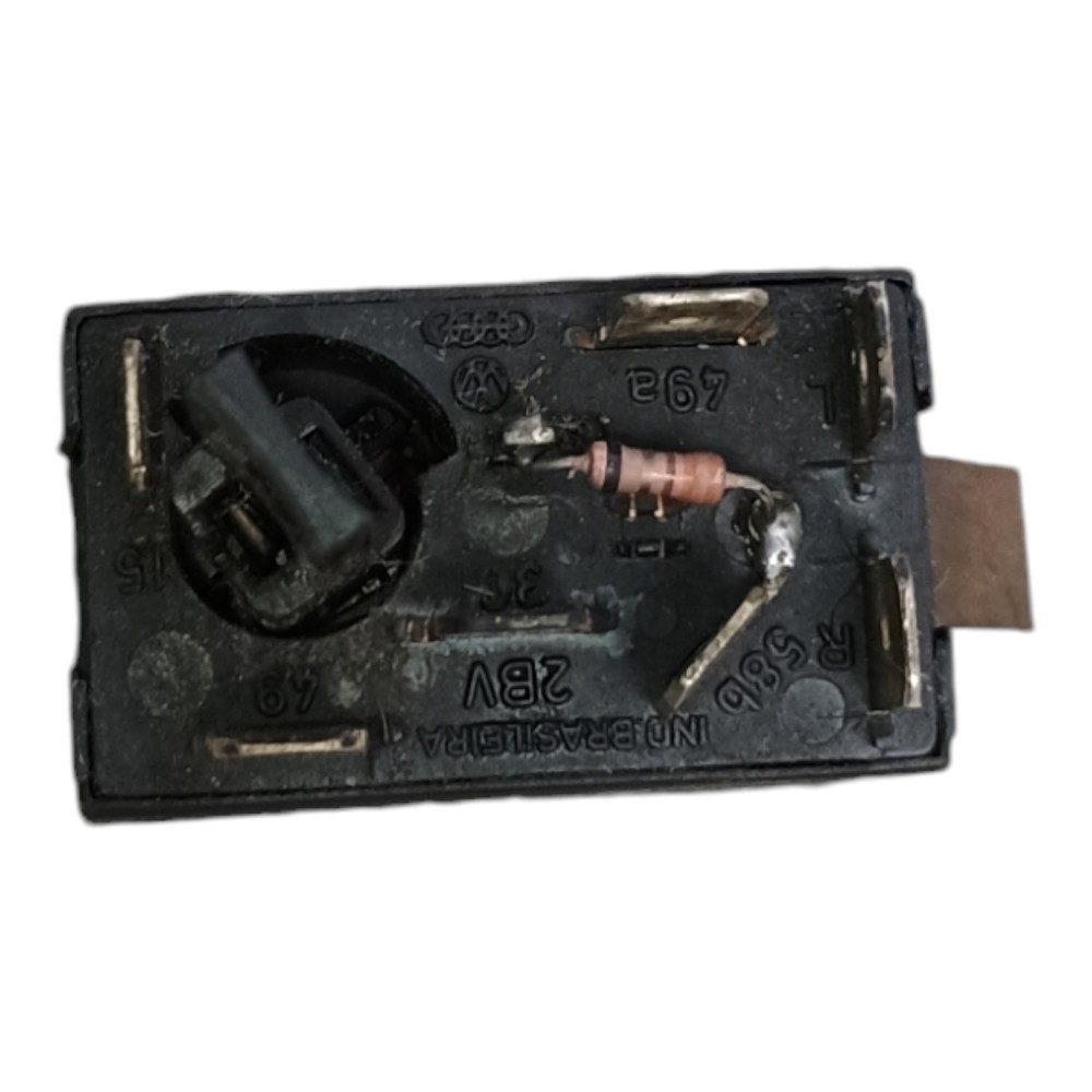 Botão Pisca Alerta Vw Gol 1992 Zbc953235 5