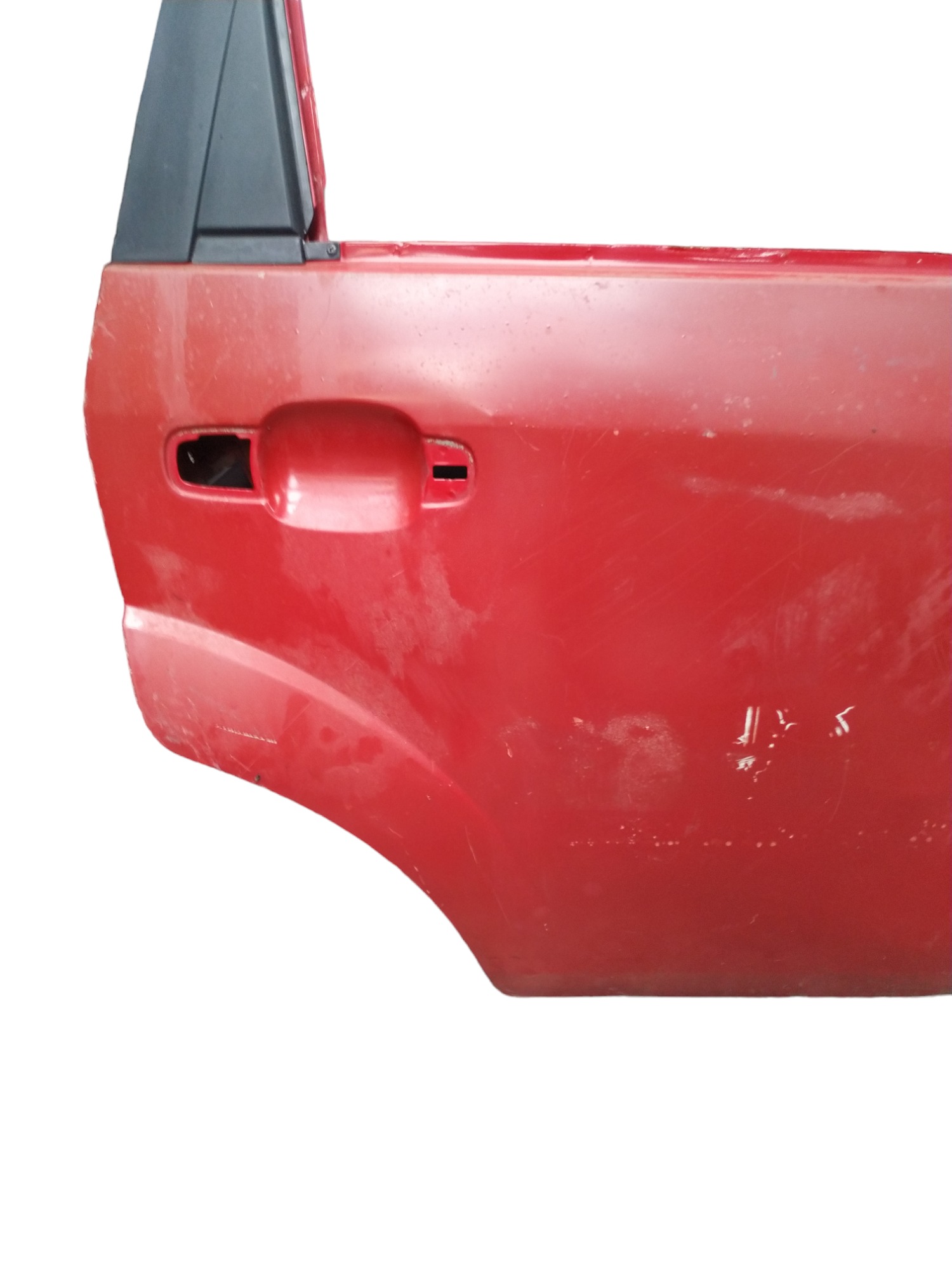 Porta Traseira Direita Ford Fiesta 2005 Traseira Direita Vermelho 2
