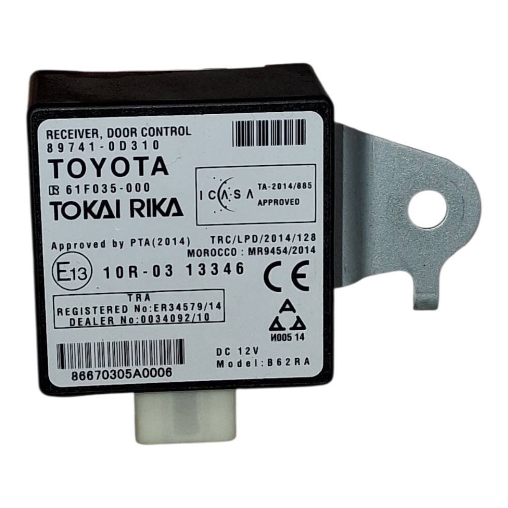 Módulo Controle Porta Toyota Yaris Sd 2021 897410d310