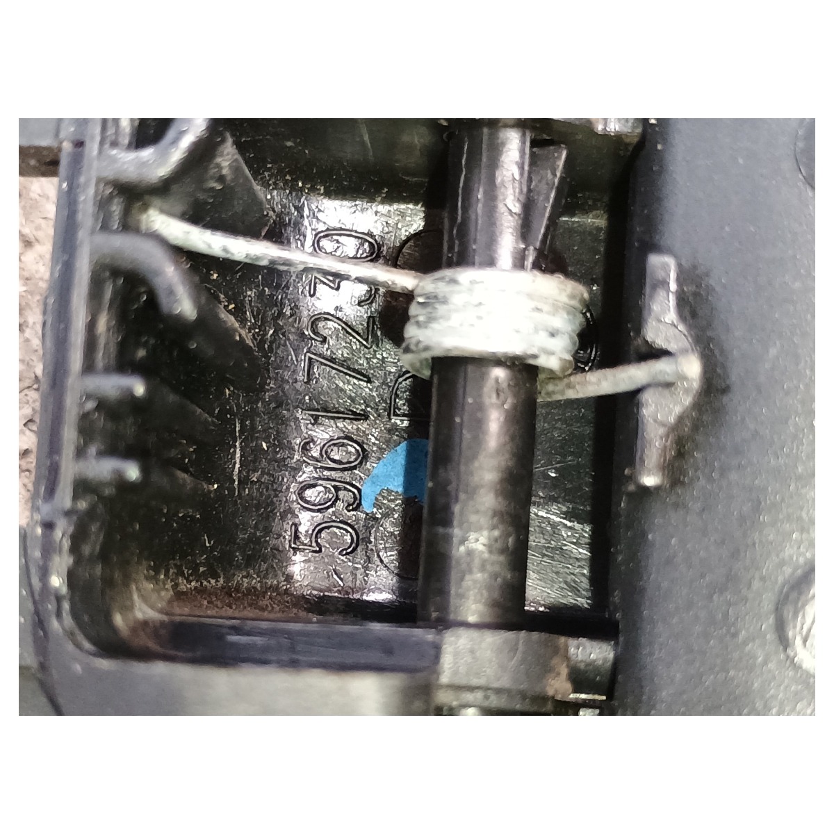 Maçaneta Interna Diant Esquerdo Fiat Elba Uno 1991 A 2013 Preto Dianteira/traseira 3