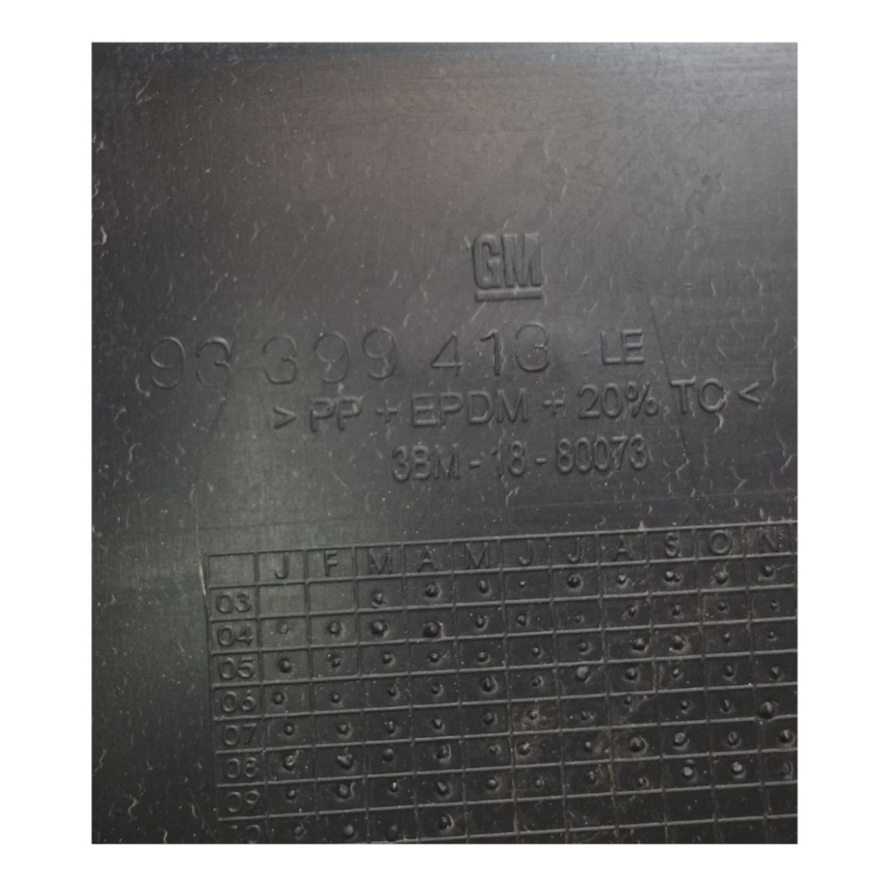 Forro Lateral Traseiro Esquerdo Gm Corsa 2002 À 2012 9339941 4
