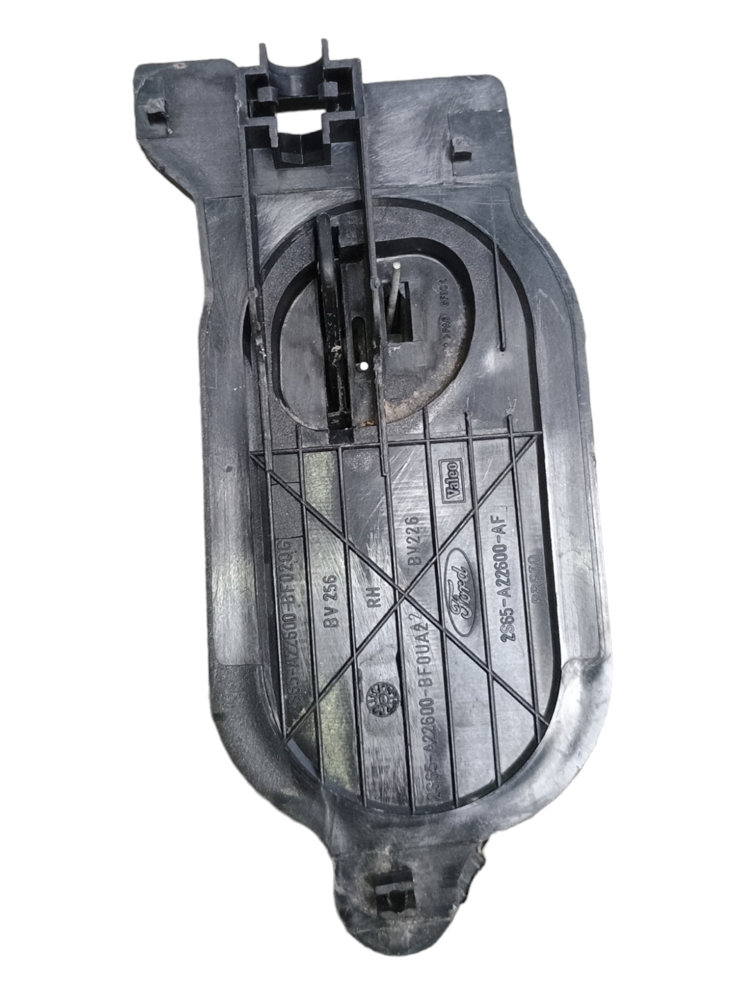 Maçaneta Interna Direita Ford Fiesta 2002 À 2012 2s65a22600 Preto Dianteira/traseira 2
