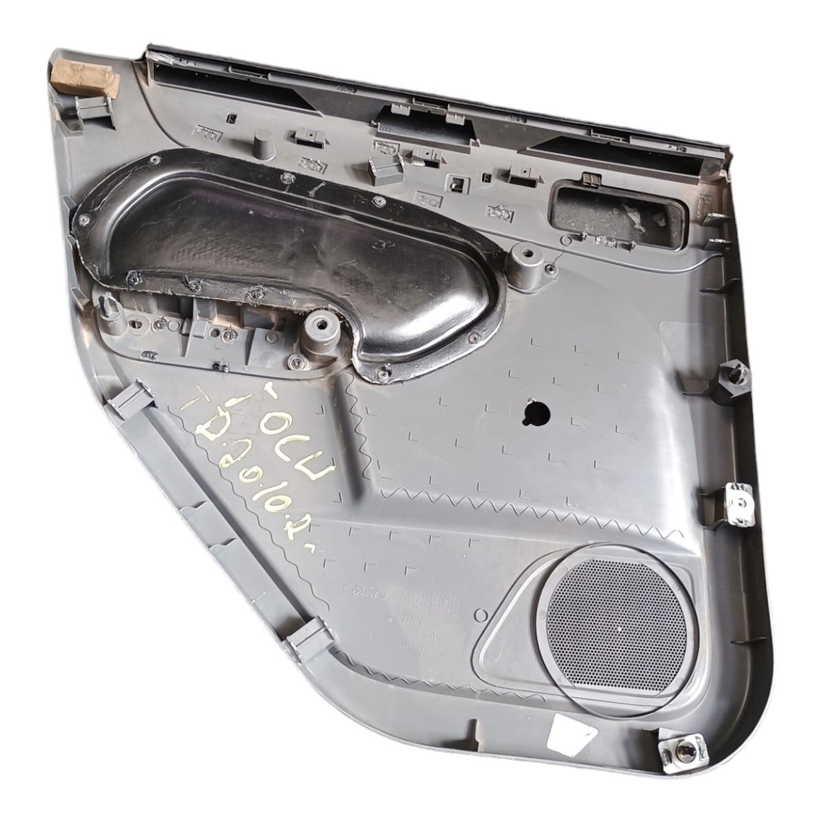 Forro Porta Traseira Direita Ford Focus 2010 Com Detalhes  Cinza 2