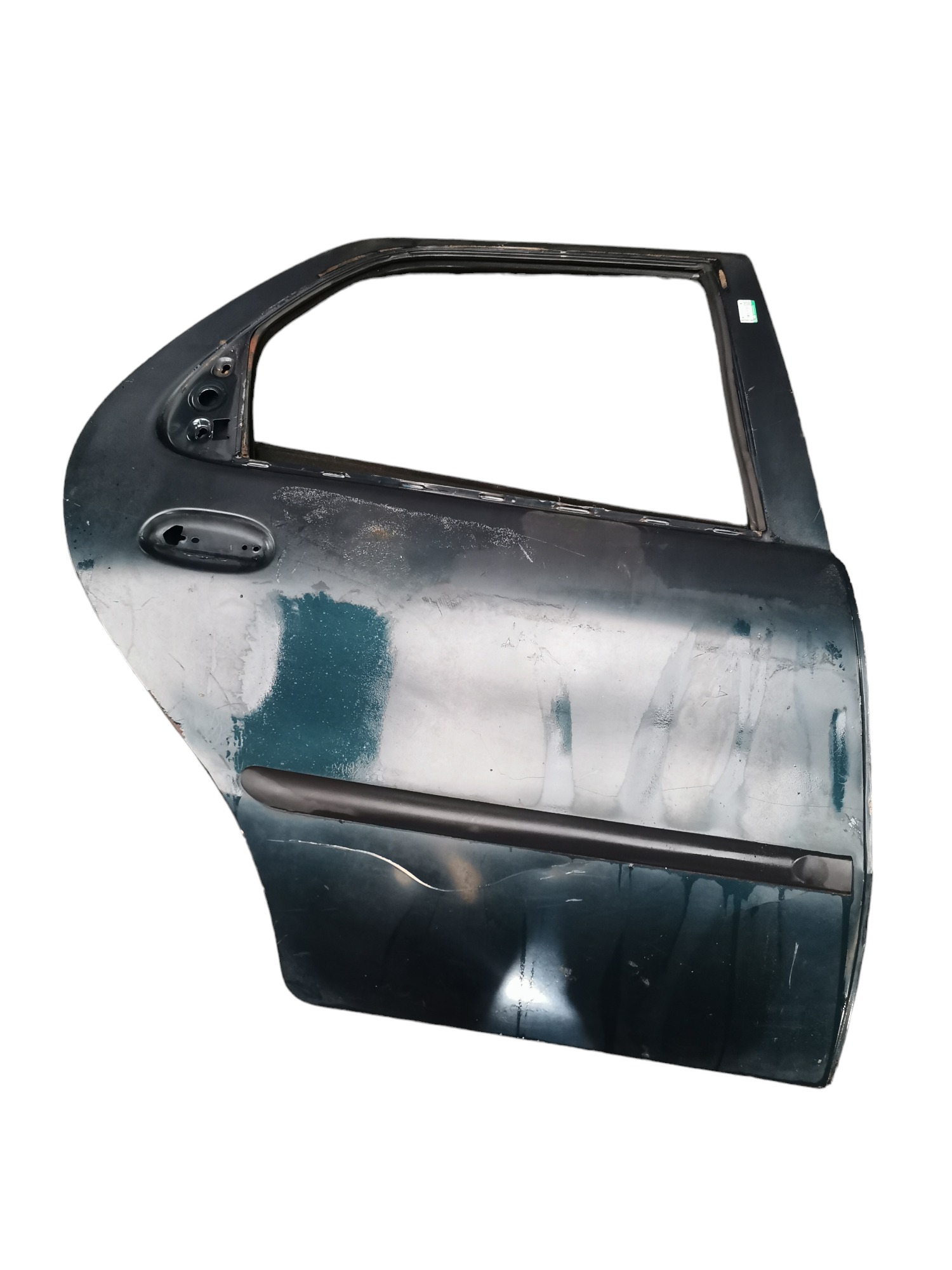 Porta Traseira Direita Fiat Palio 1997 Traseira Direito Azul 1