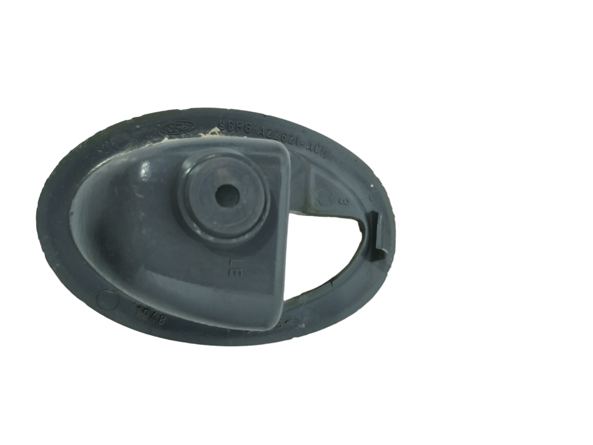 Moldura Maçaneta Interna Esquerda Ford Fiesta 1996 Cinza Dianteira/traseira 2