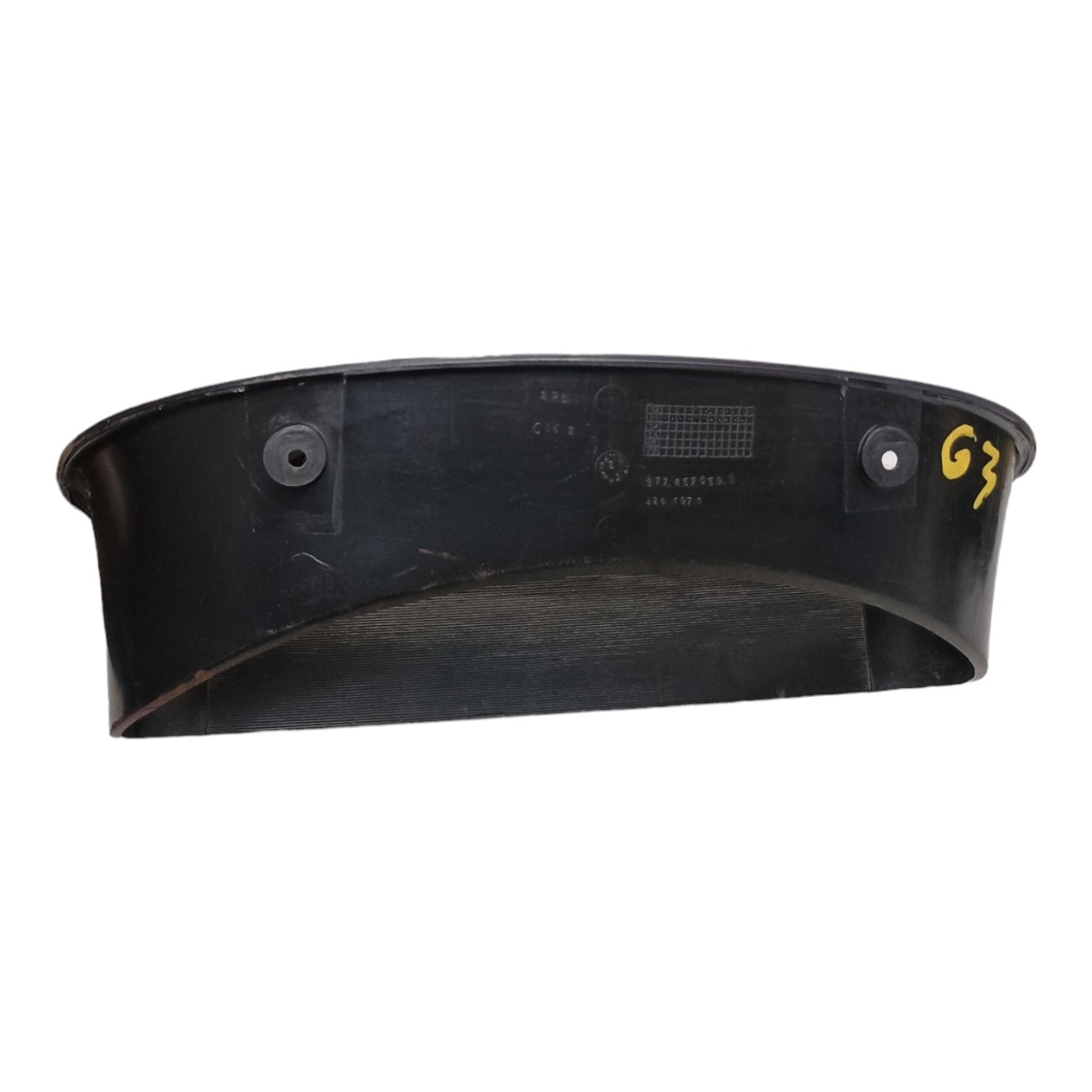 Moldura Painel Instrumentos Vw Gol Parati Saveiro 1995/2005 Preto 6
