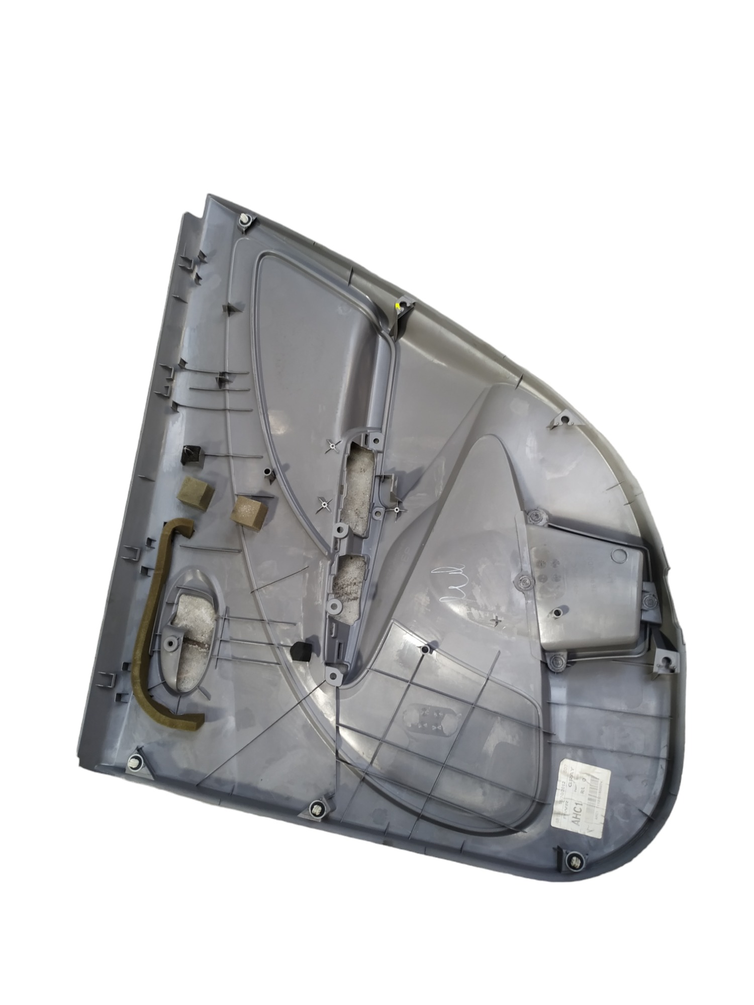 Forro Porta Traseira Esquerda Toyota Etios 2003 Cinza 2