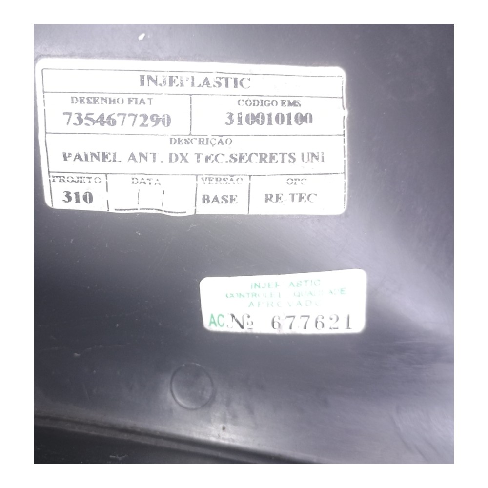 Forro Porta Dianteira Direita Fiat Punto Attractive 2012 5