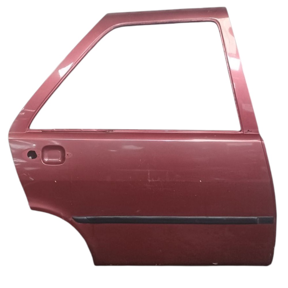 Porta Traseira Direita Fiat Tipo 1993 À 1997 *detalhes  Traseira Direita Vermelho 1