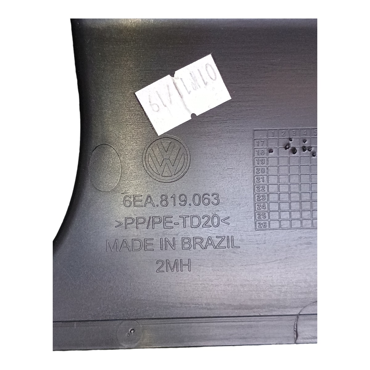 Moldura Duto Ar Vw Virtus 2018 6ea819063 5