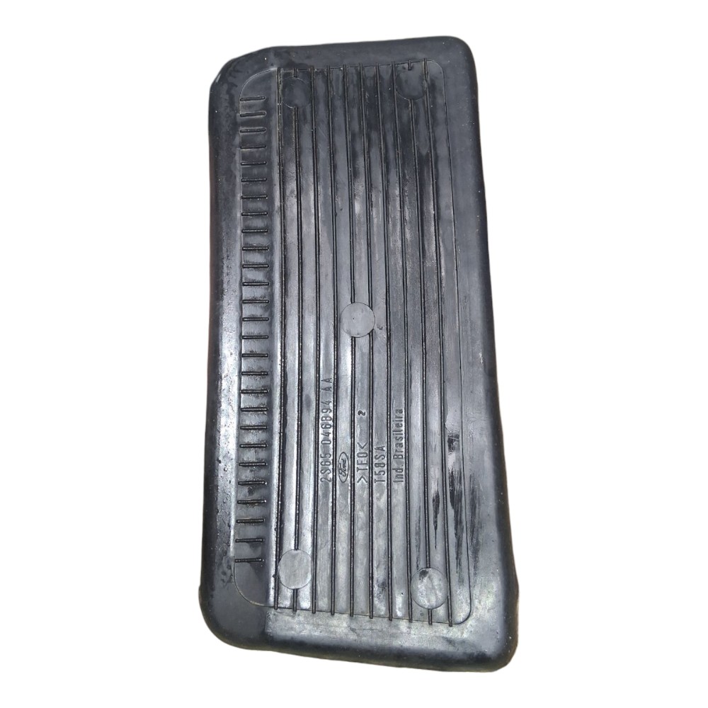 Tapete Borracha Console Porta Objeto Ford Fiesta 2003 À 2012 Preto 2