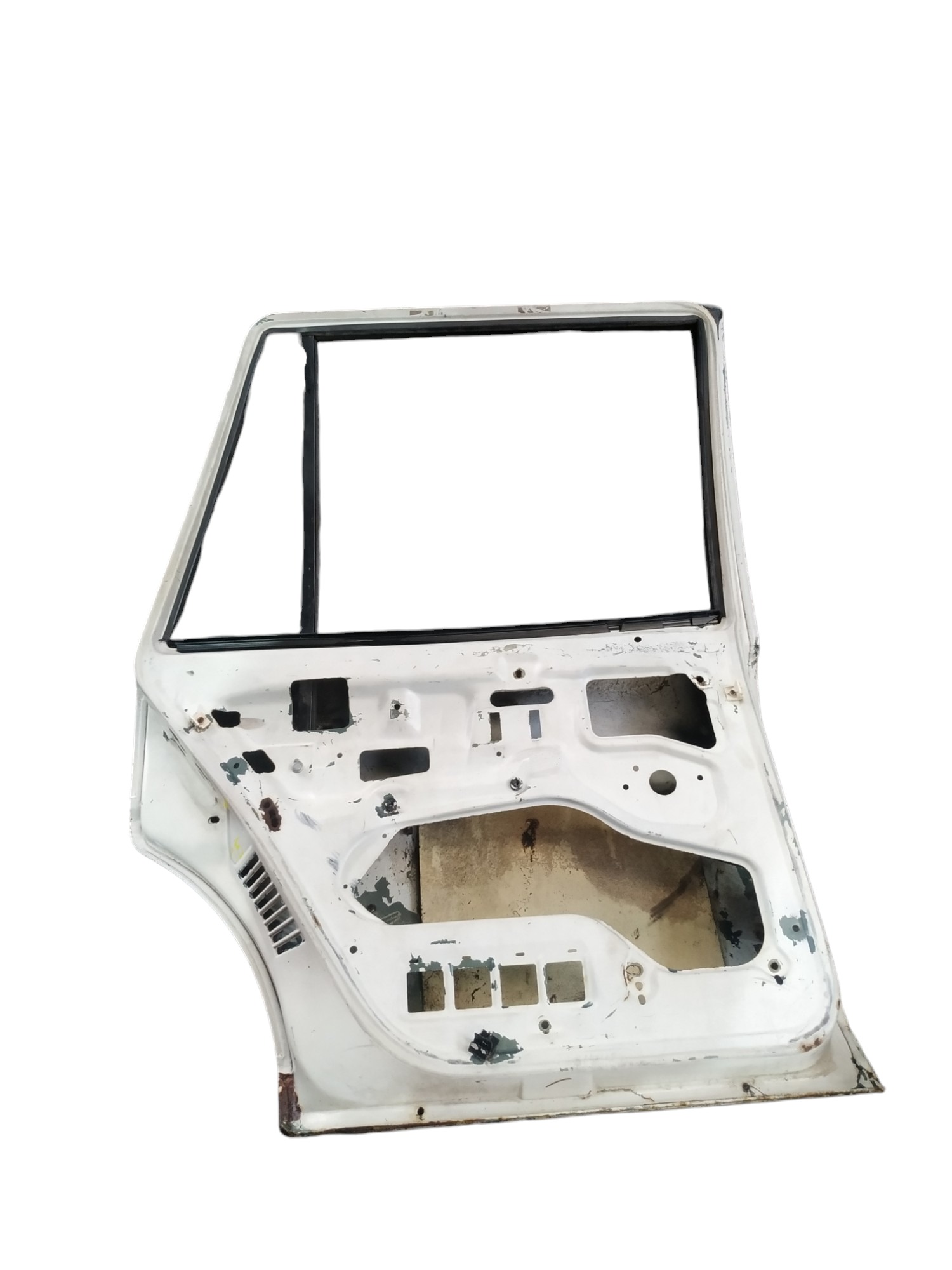 Porta Traseira Esquerda Vw Santana 1986 Traseira Esquerda Branco 2