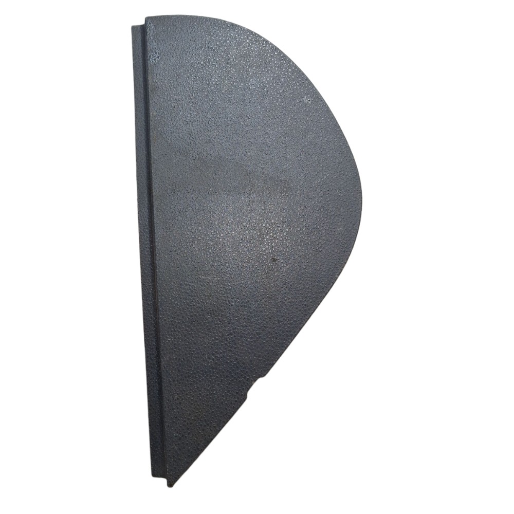 Moldura Lateral Esquerda Painel Vw Polo Sedan 2008 6q0858217 Preto 1