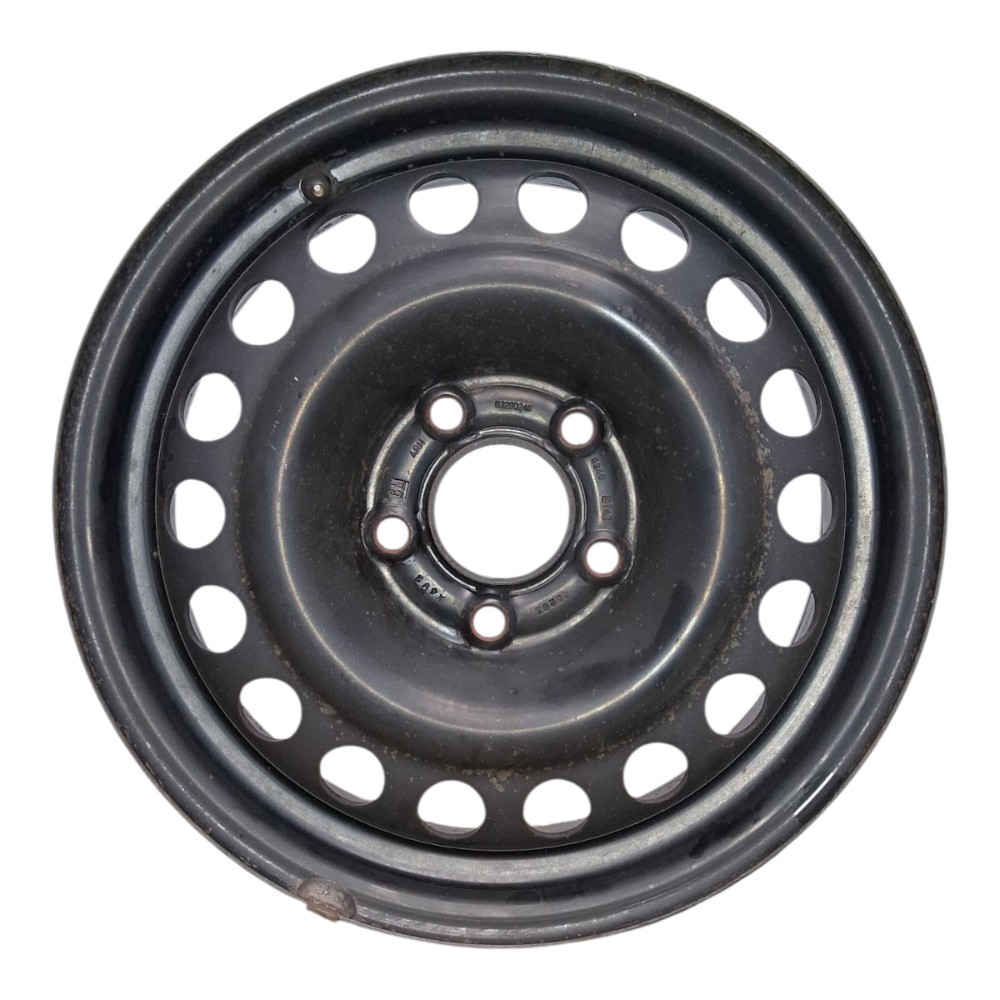Roda Ferro Aro 15 Gm Zafira 2008 Preto