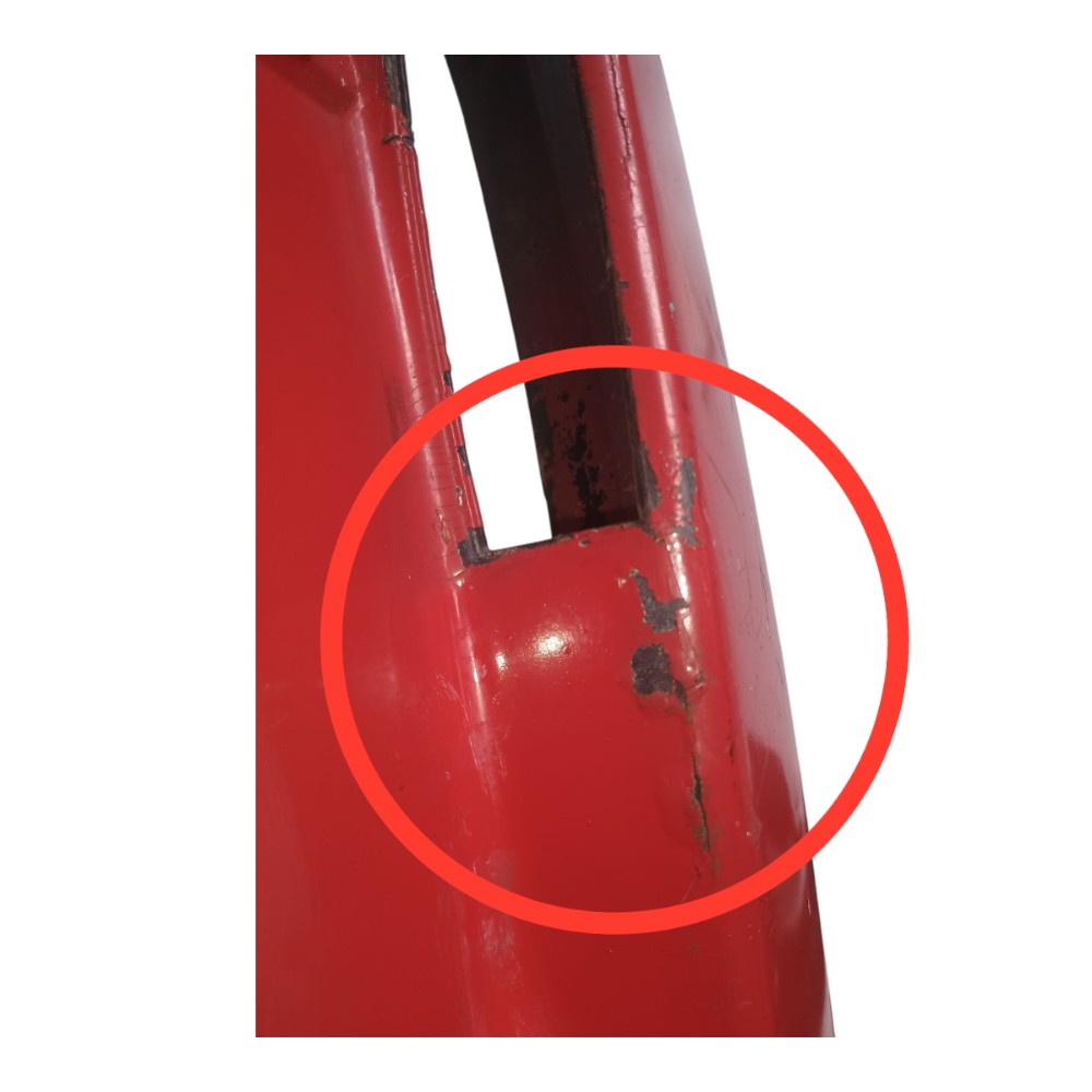 Parachoque Traseiro Central Ford Ka Endura 1997 *detalhes 5