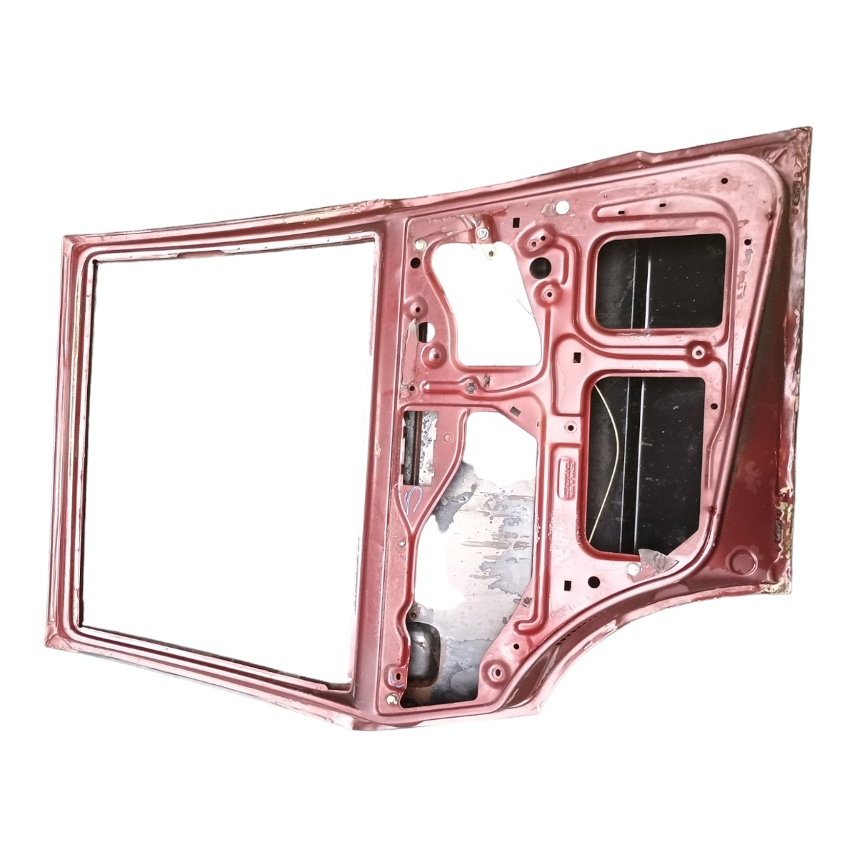 Porta Traseira Esquerda Fiat Uno 1992 À 1999 Traseira Esquerda Vermelha 7