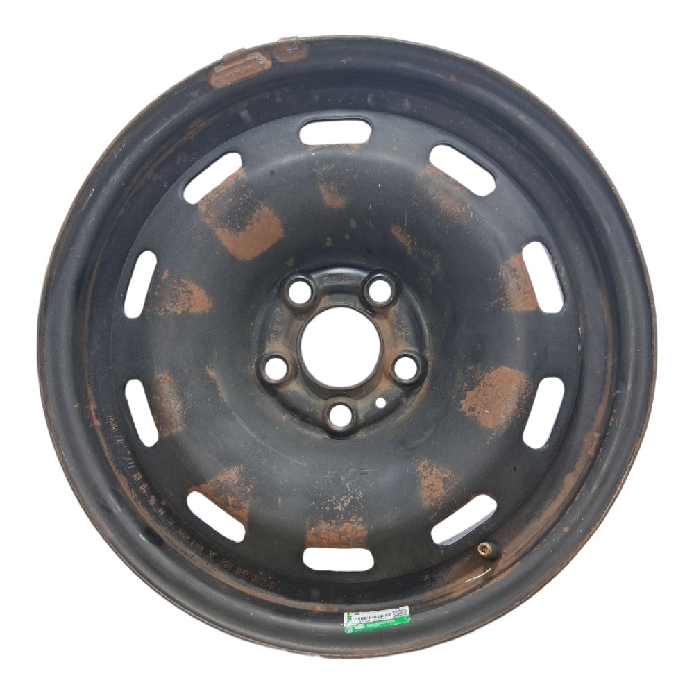 Roda Aro 15 Vw Polo Sedan 1.6 2008 5z0601027 – Preto Preto