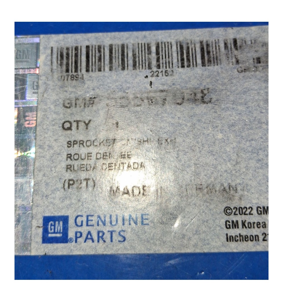 polia Comando variavel Escap gm Cruze Tracker 1.8 16v 2012 Á 2016 6