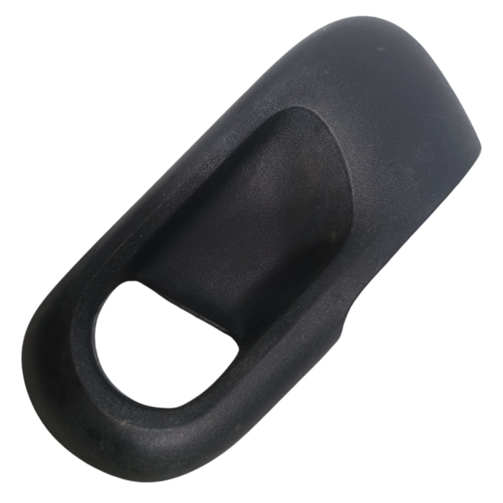 Moldura Maçaneta Interna Porta Tras Esq Gm Corsa Sedan 2004 Preto Traseira 1