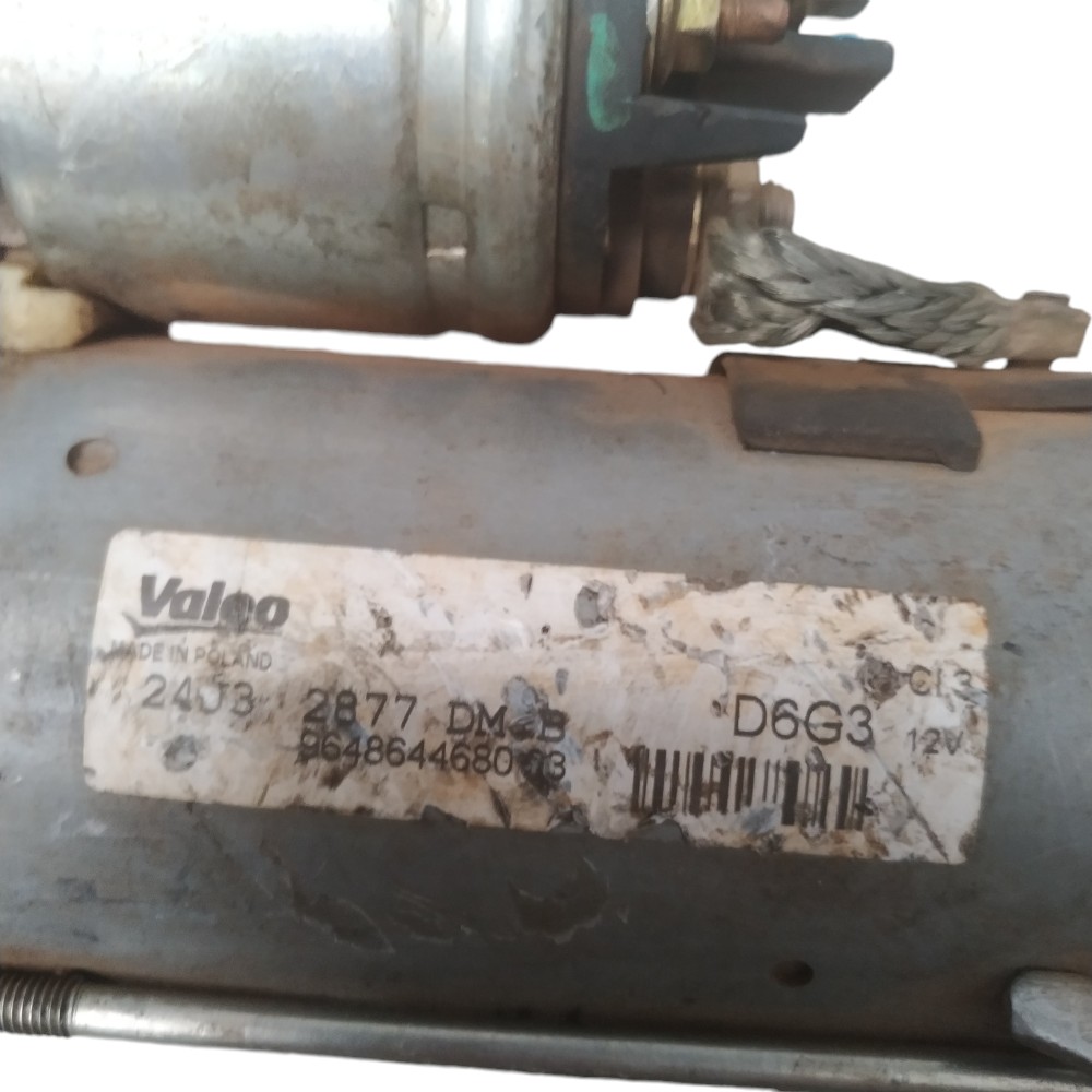 Motor Partida 1.6 16v Citroen C3 2012 A 2016 5