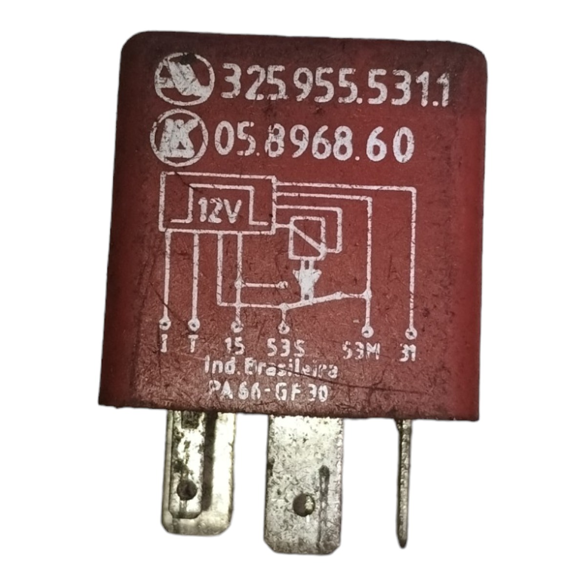 Rele Limpador Parabrisa Temporizador Vw Fox Gol 2001 A 2007 1