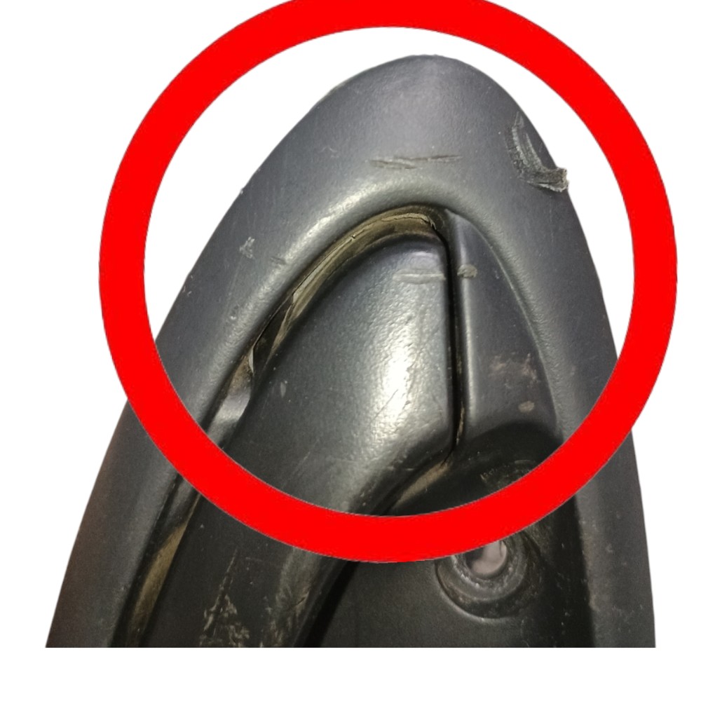 Maçaneta Interna Porta Tras Esque Honda Fit 2008 C/detalhes 5