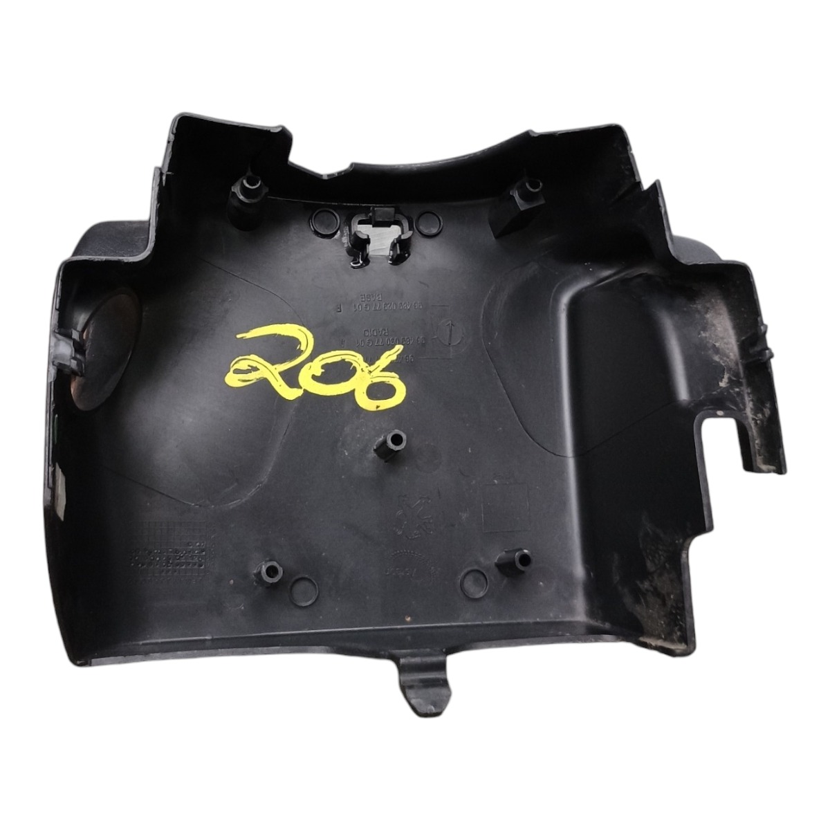 Moldura Inferior Chave De Seta Peugeot 206 2003 9639613077 3