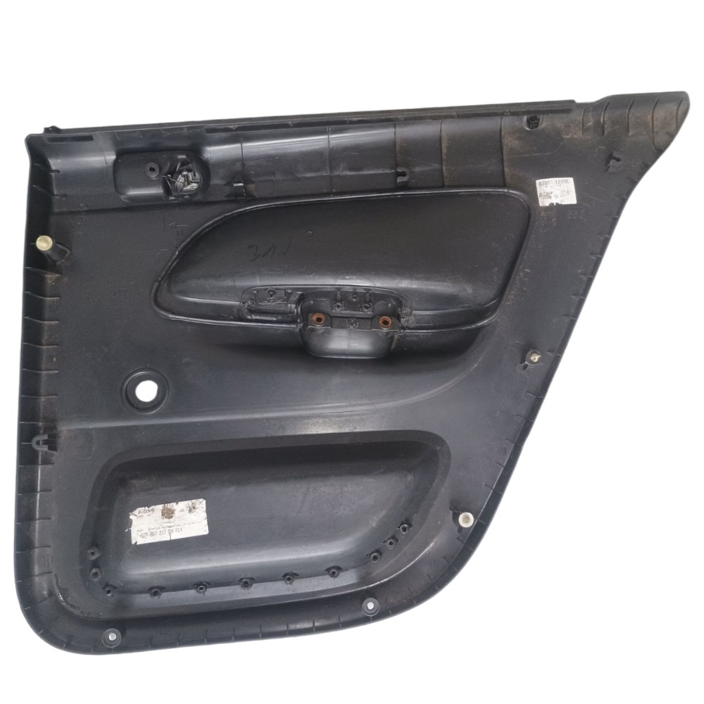 Forro Porta Traseira Esquerda Vw Gol Voyage 2009 À 2012 Preto 2